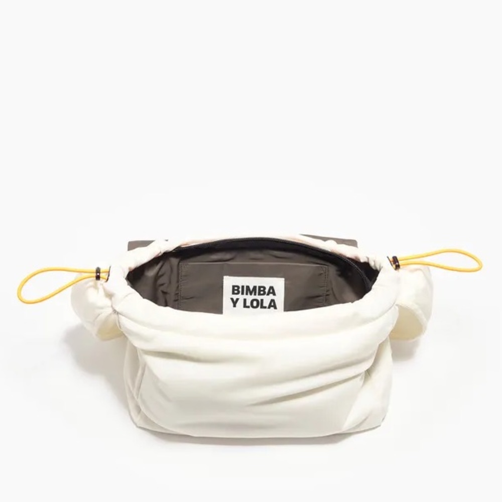 Bimba Y Lola M Bone Nylon Crossbody Bag - Picture 14 of 17